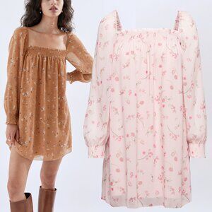 ARITZIA Wilfred Alana Dress "Spring Medley Pink" Small